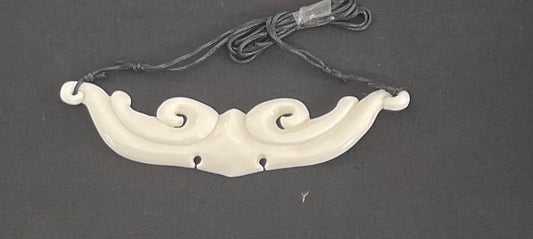 Bone Breastplate Pendant - Bone Carving