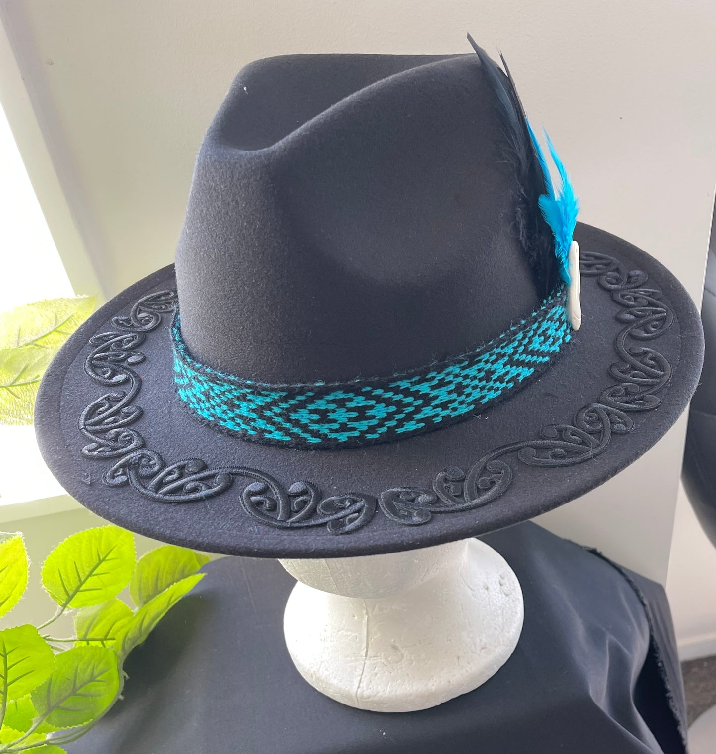 Potae - Black Fedora Felt Hat