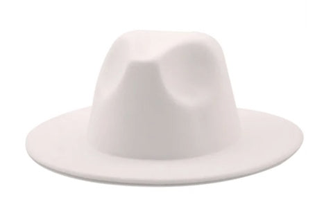 Potae - White Fedora Hat
