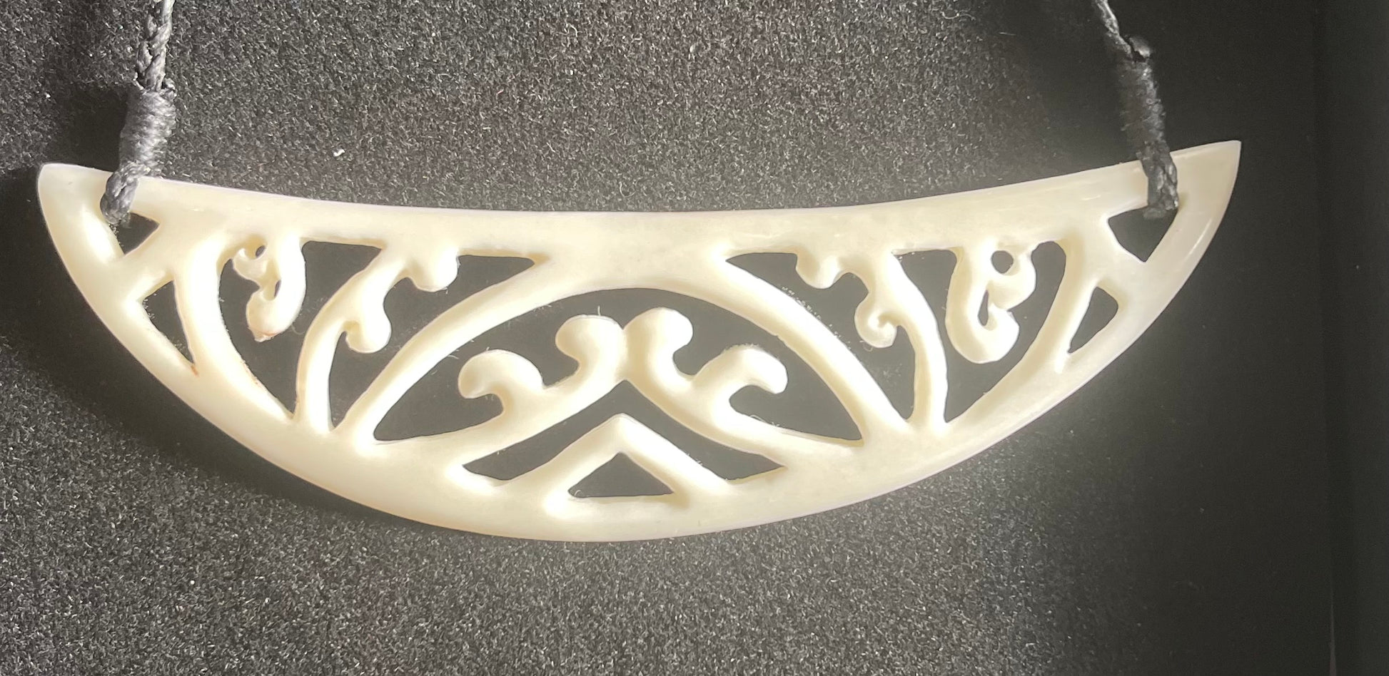Manaia Necklace - Bone Carving Necklace NZ - Bone Necklace