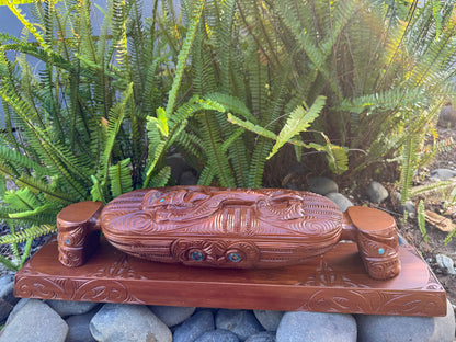 Papahou - Waka Huia Treasure Box