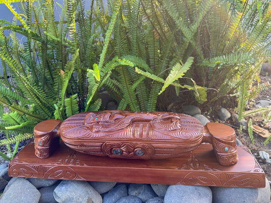 Papahou - Waka Huia Treasure Box