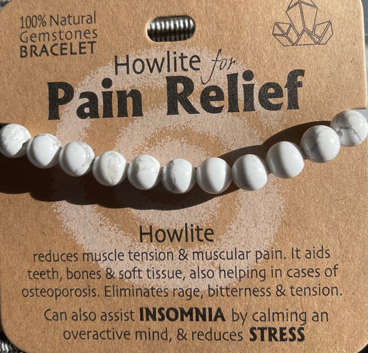 Gemstone Crystal Bracelet - pain relief