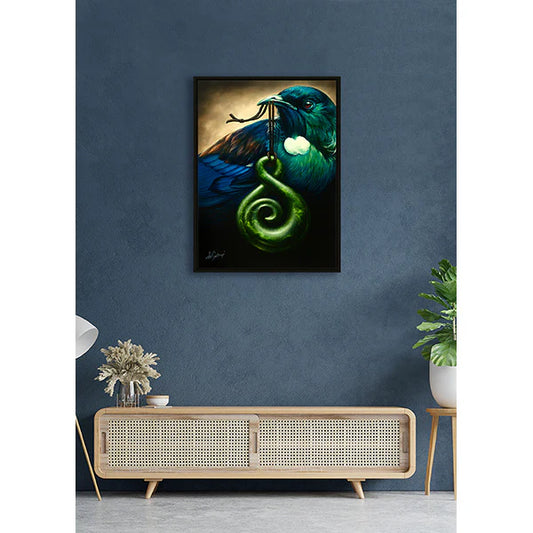 Framed Canvas NZ - Maori Art - Large Canvas - Maori Prints