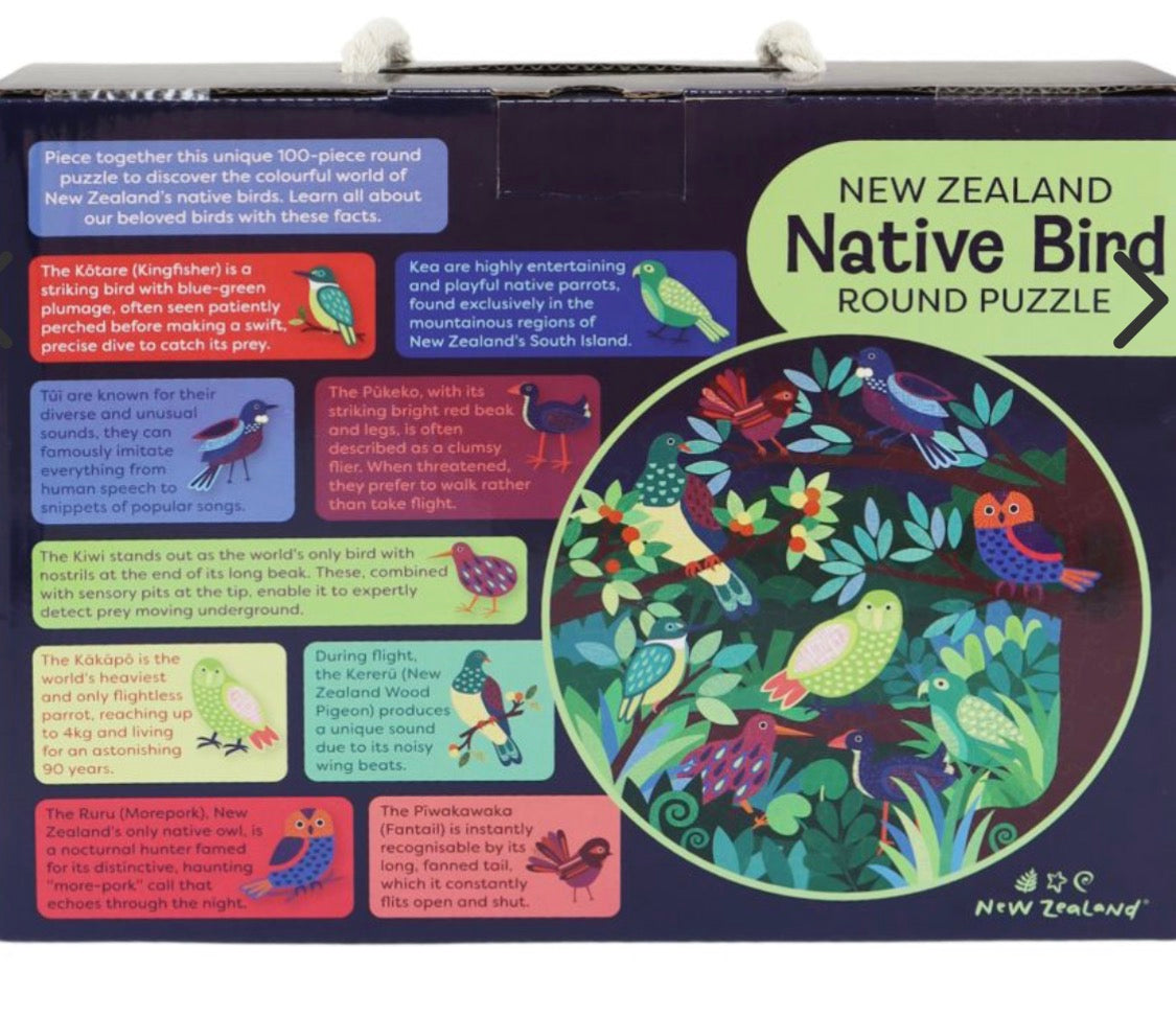 Heads and Tails NZ Native Birds Puzzle
