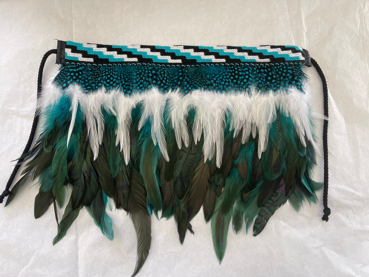 Kakahu - Korowai Turquoise On a Stand
