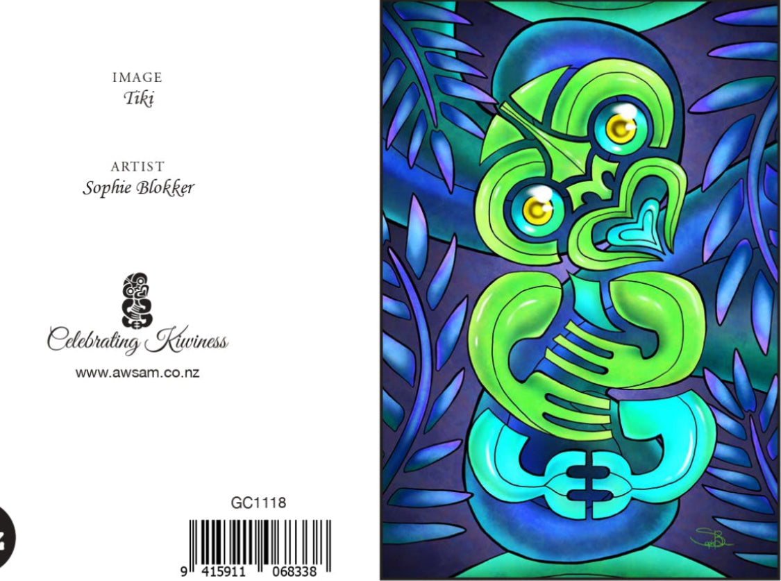 Maori Art cards by Sophie Blokker