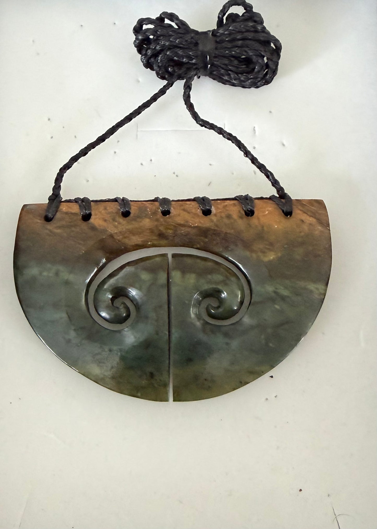 Flower jade pounamu Breastplate