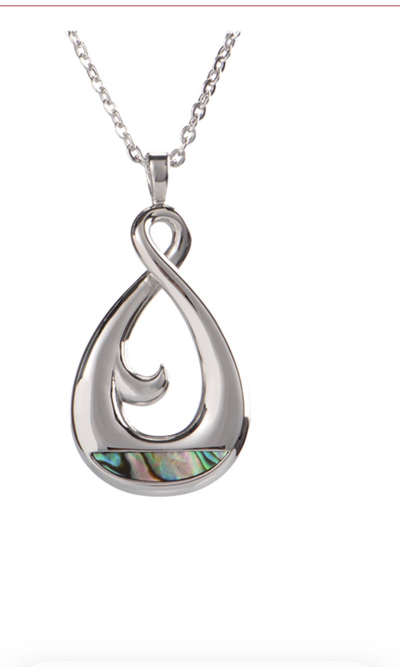 Stainless Steel Twist Necklace