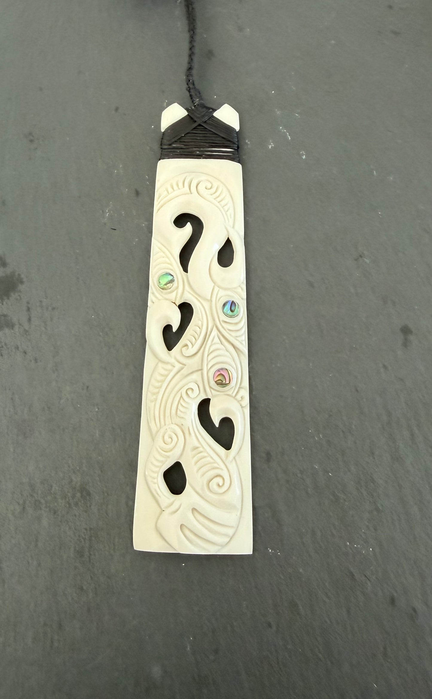 SECONDS Beef Bone Carved Toki. Check out the pictures before you buy as they are marked no 11