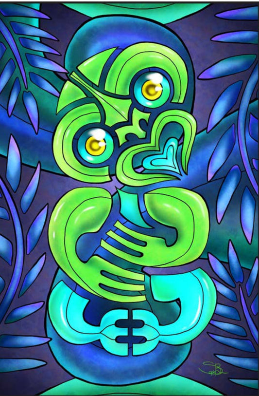 Maori Art cards by Sophie Blokker