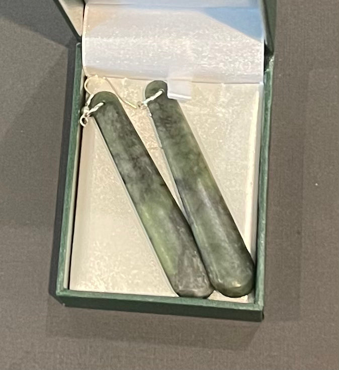 Toki Greenstone Earrings