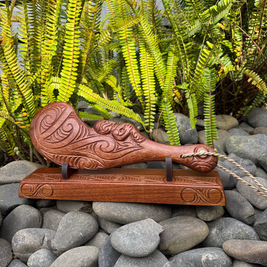 Carved Wahaika - Wood Carvings