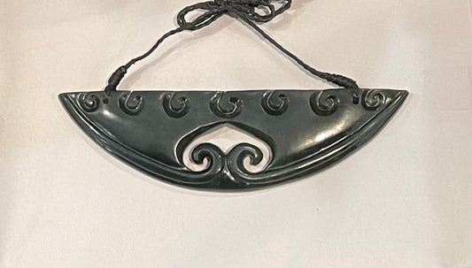 Koru breastplate Pounamu Necklace