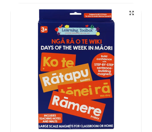 Maori Day of the Week - Magnets