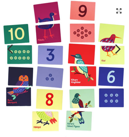 Heads and Tails NZ Native Birds Game