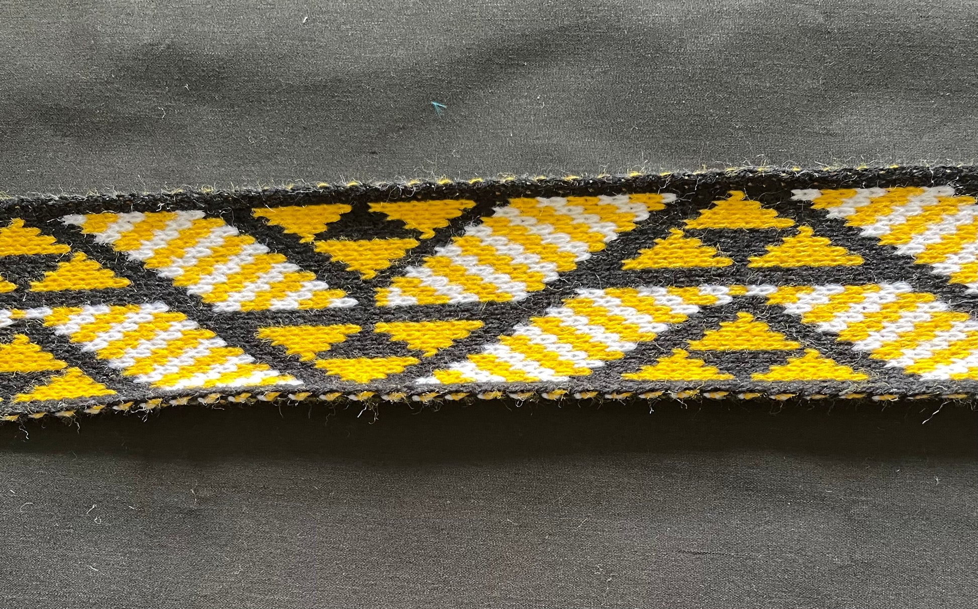Tanako Pattern Aubergine Patiki- Taniko Band - Taniko Patterns – An Eye 4 Art