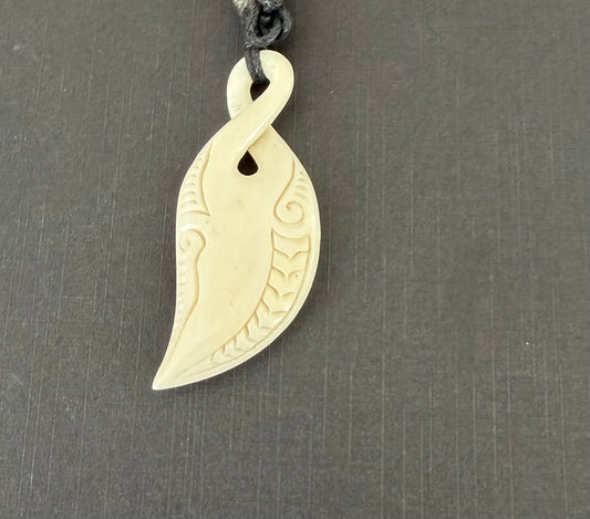 Beef Bone Pendant
