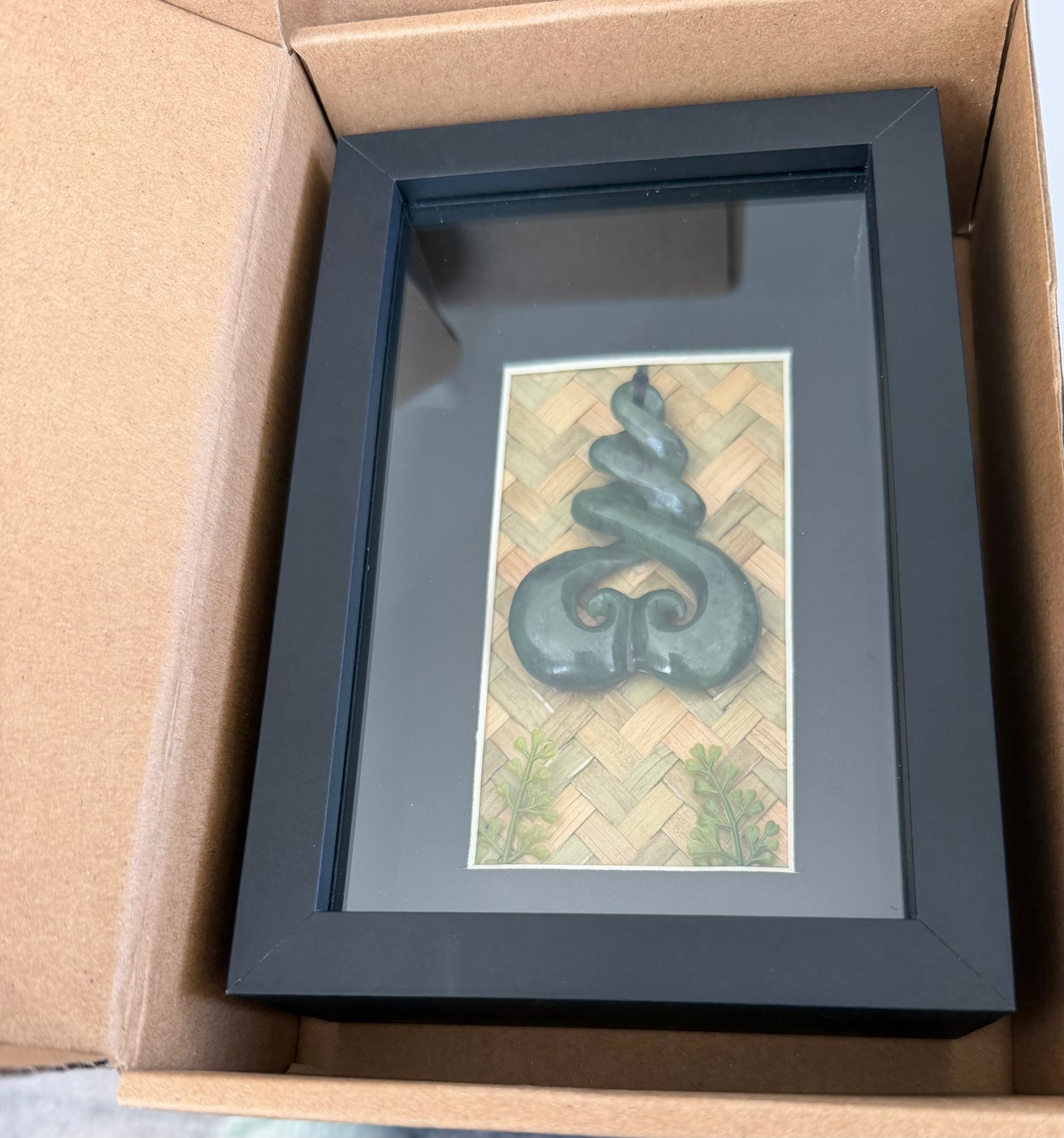 Greenstone twist in a frame  Framed
