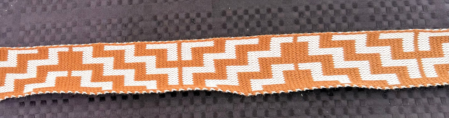 True Poutama Design Taniko Band 2.5in Tan
