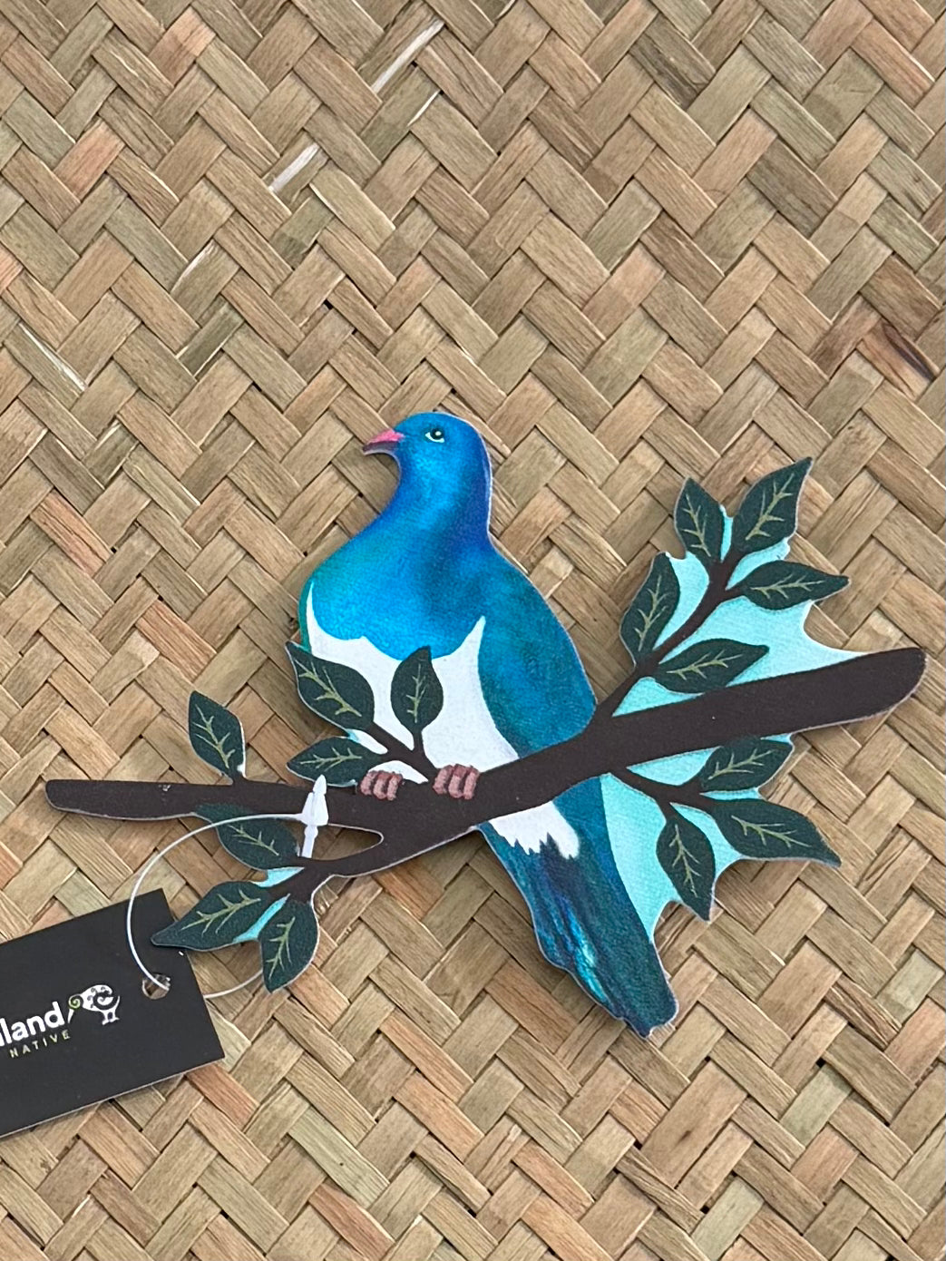 9cm NZ native magnet Kererū