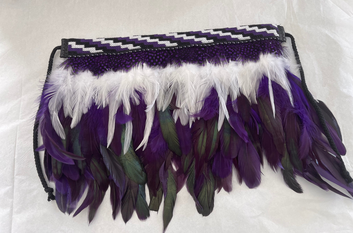 Kakahu - Korowai Purple On a Stand