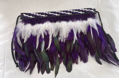 Kakahu - Korowai Purple On a Stand