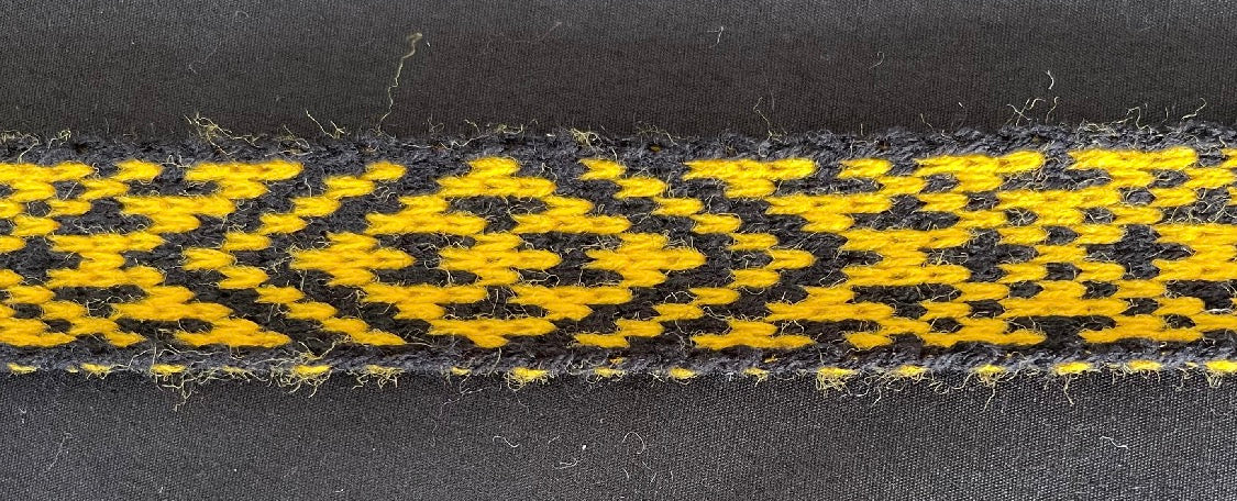 1inch Black and gold-Taniko Band