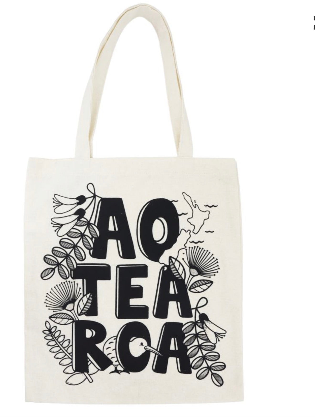 Aotearoa- Canvas Design Shopping Bag