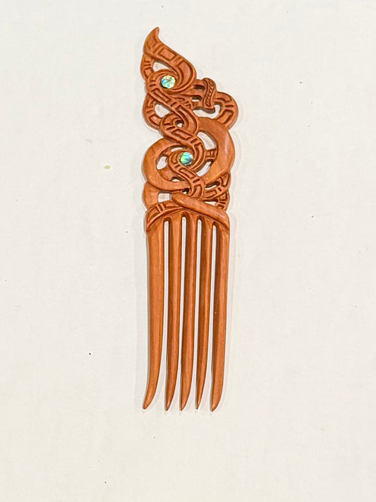 Wooden Manaia 5 Prong