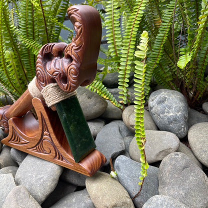 Toki Pounamu - Wood Carvings