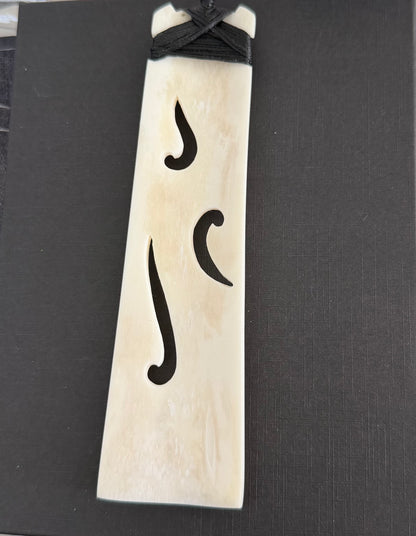 SECOND beef bone carved Toki. Check out the pictures before you buy as they are marked no3