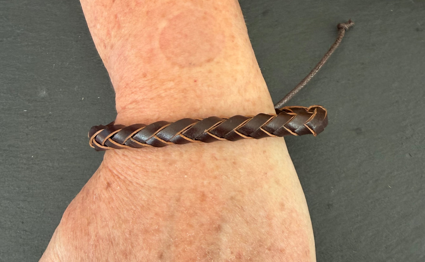 Leather bracelet