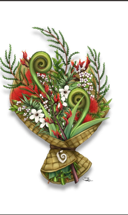 Maori Art cards by Sophie Blokker