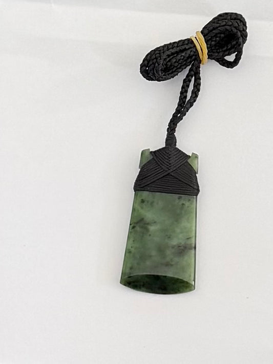Polished Toki Greenstone Necklace 2