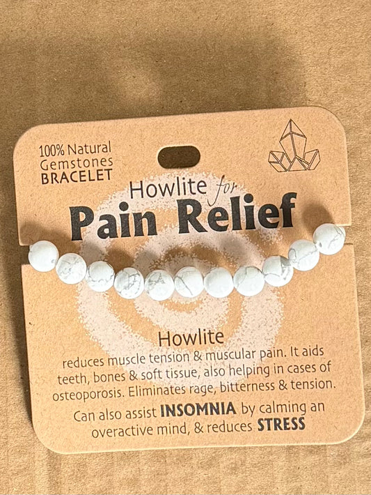 Gemstone Crystal Bracelet and pendant set - Pain Relief