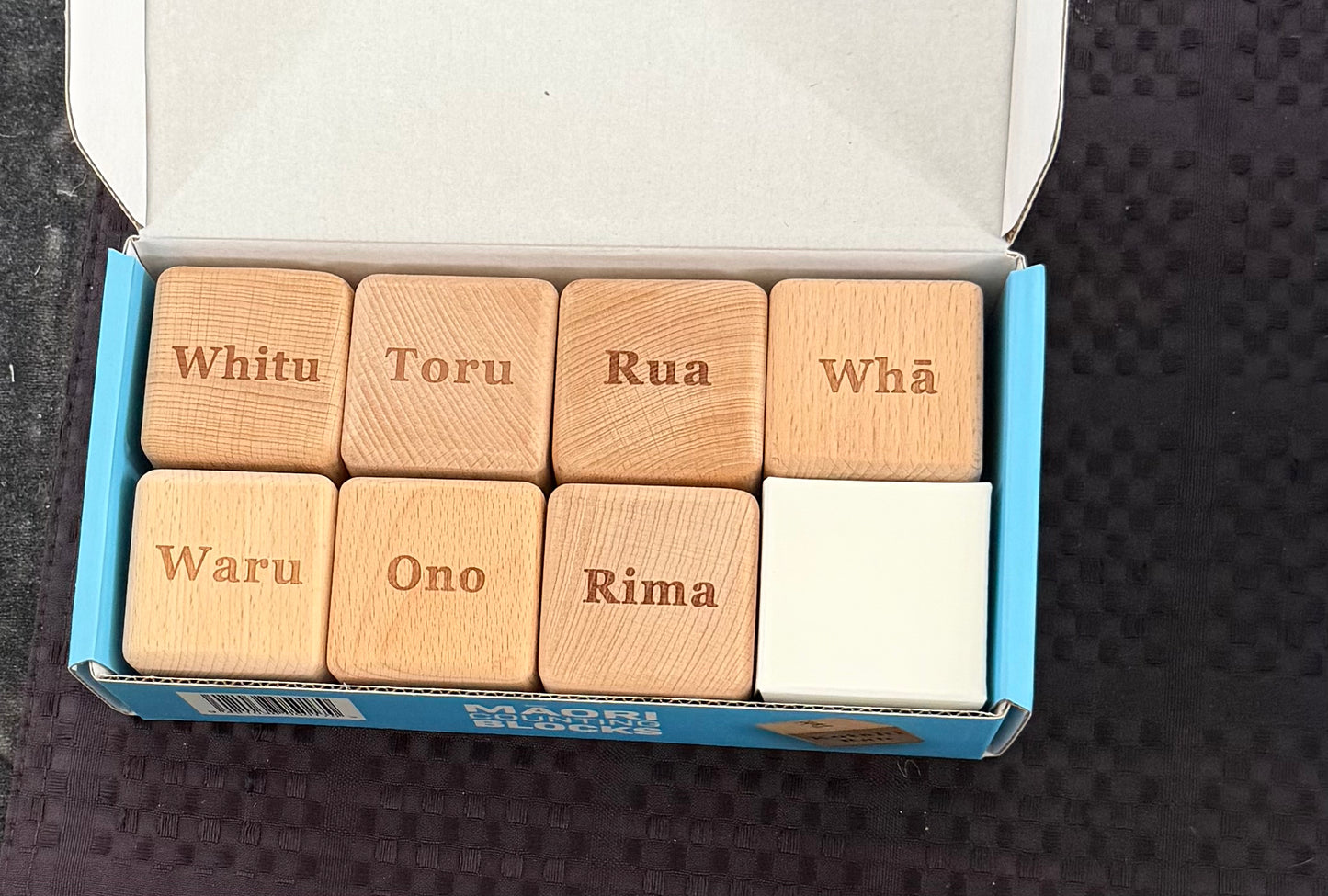 Maori Wooden Counting Blocks 0 to 100