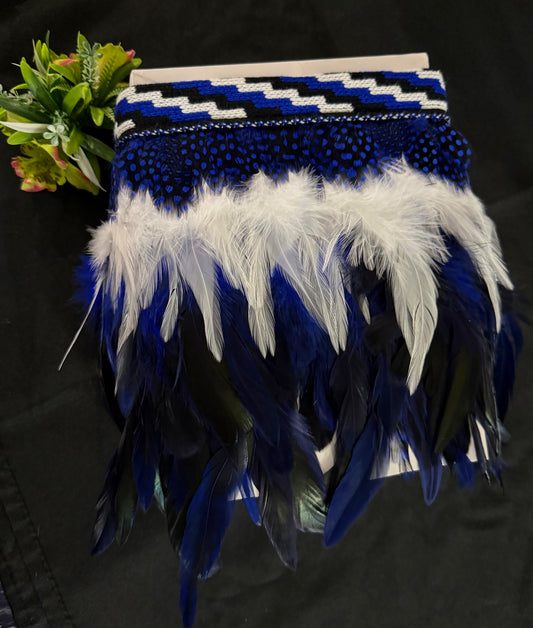 Royal Blue Korowai For Urn