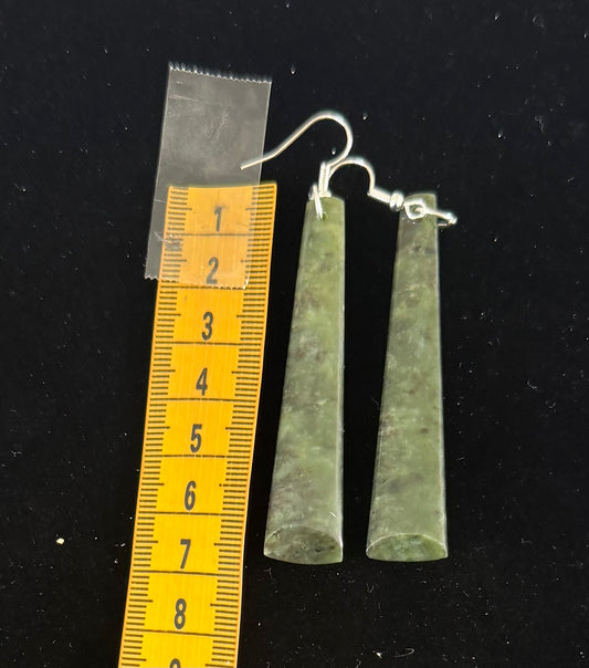 Greenstone Drop Earrings 7
