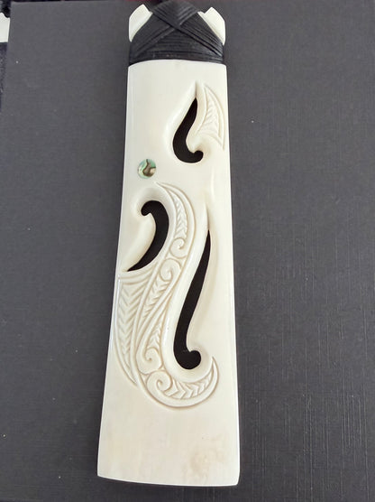 SECOND beef bone carved Toki. Check out the pictures before you buy as they are marked no3