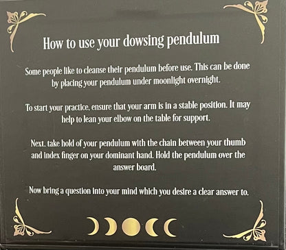 Pendulum Divination Kit