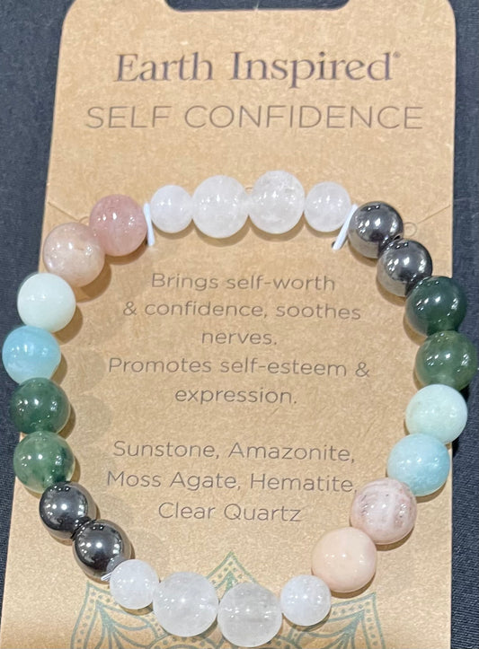 Earth Inspired Gemstone Crystal Bracelet - Self Confidence