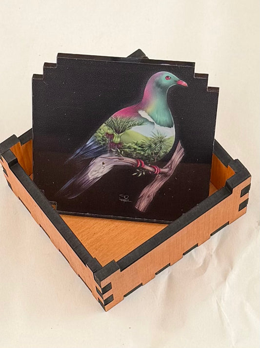 Sophie Blokker Wood pigeon -8cm x 8cm