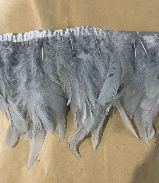 Plain grey Coque Feathers