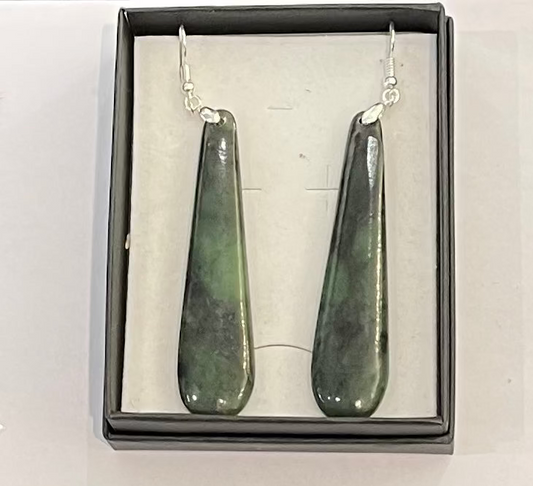 Toki Greenstone Earrings 14