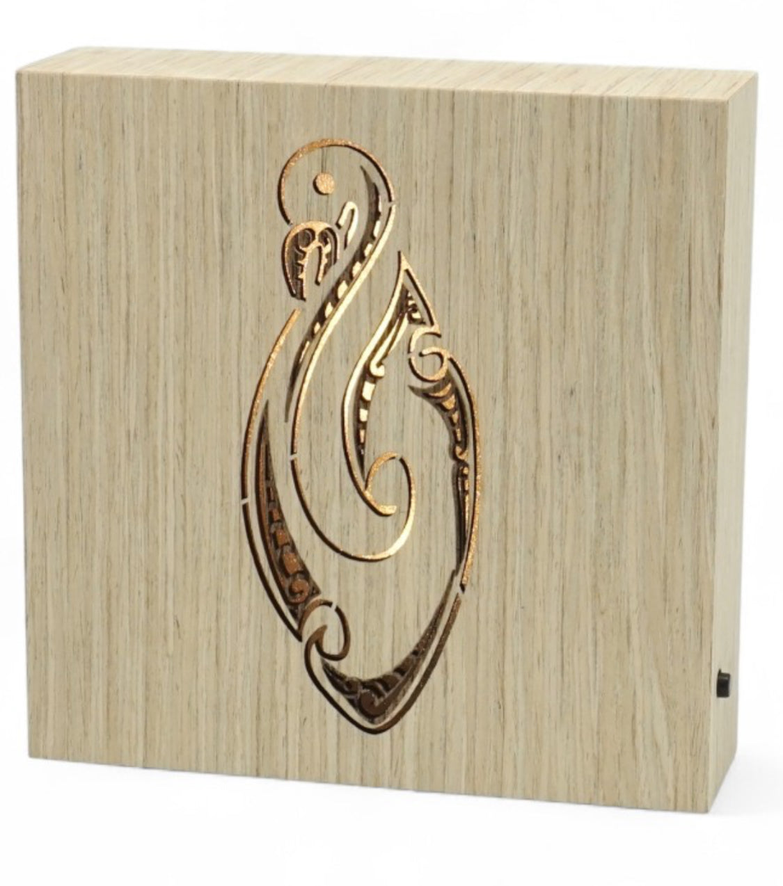 Hook Wooden LED Light - LED Art