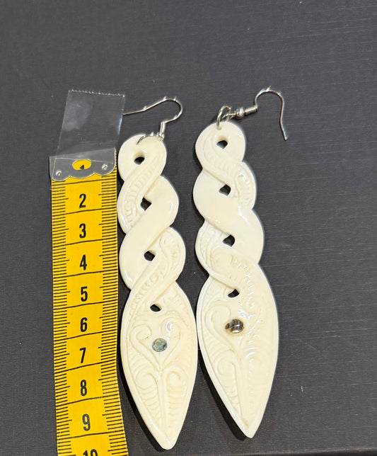 Twist Bone Earrings