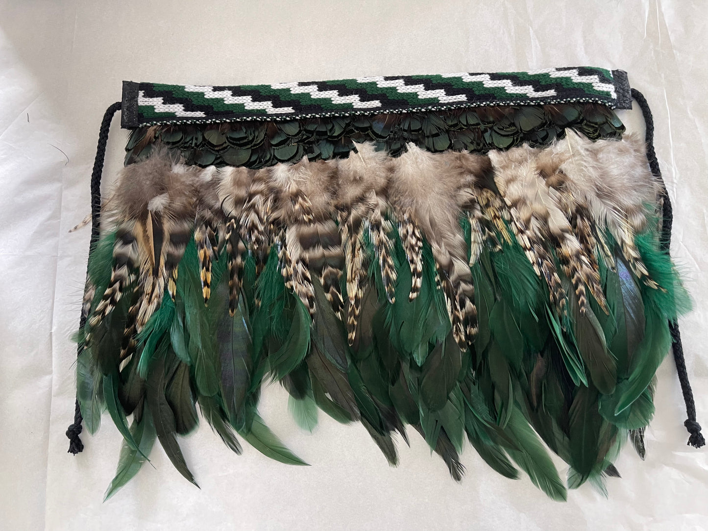 Kakahu - Korowai Bottle Green On a Stand