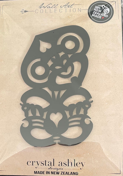 Black Acrylic Hei Tiki Design - Wall Art