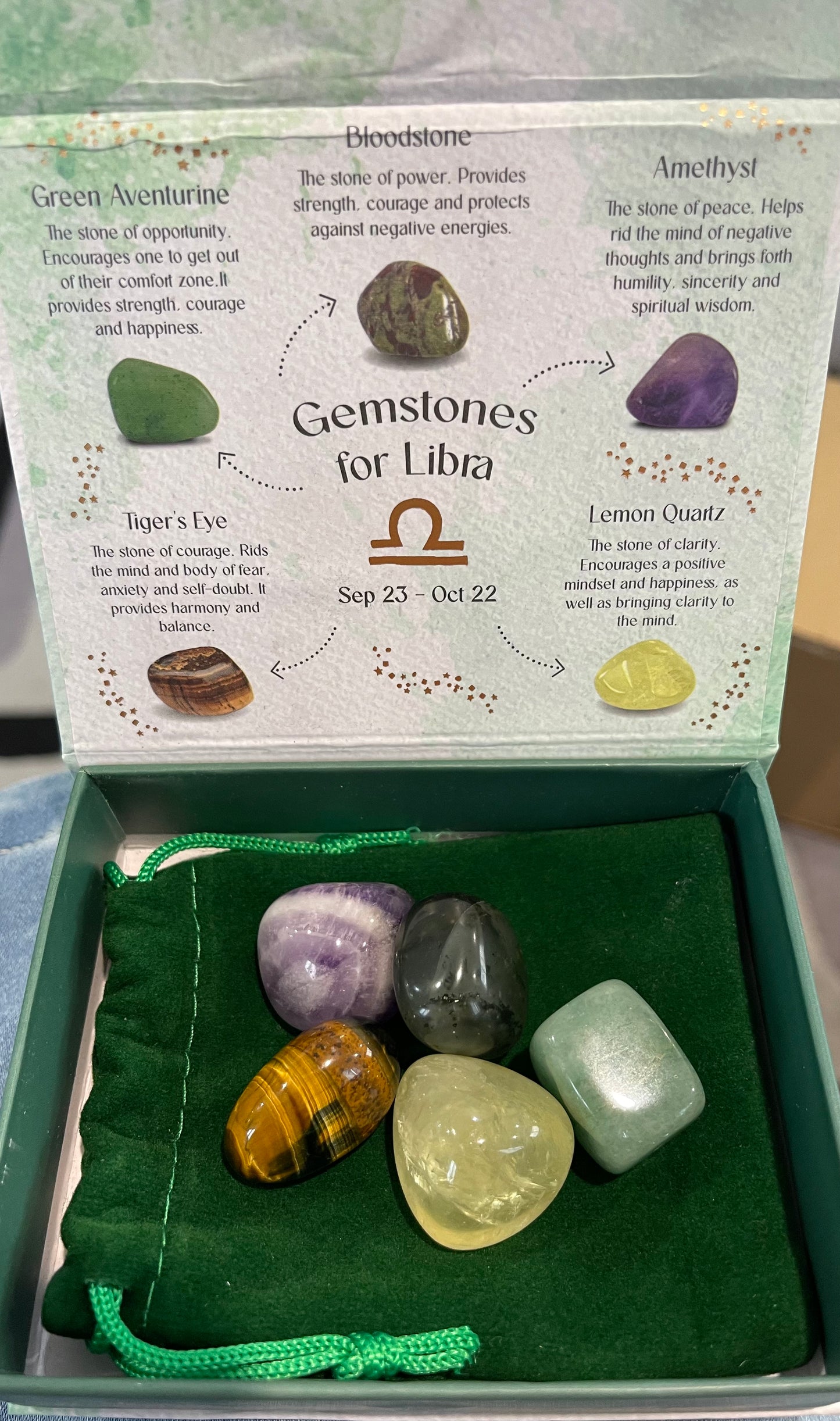 Libra - Types of Gemstones - Gemstones By Month - Gemstones
